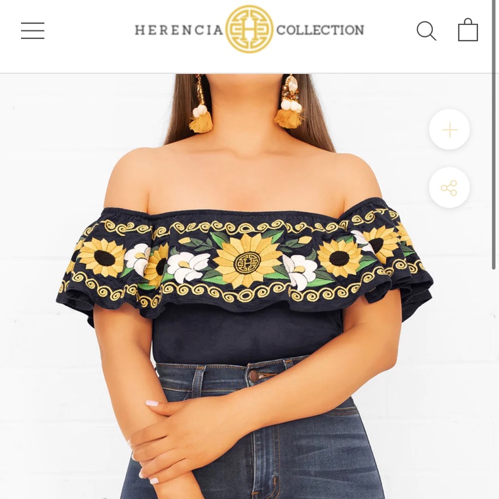 PAISANA EMBROIDERED BODYSUIT